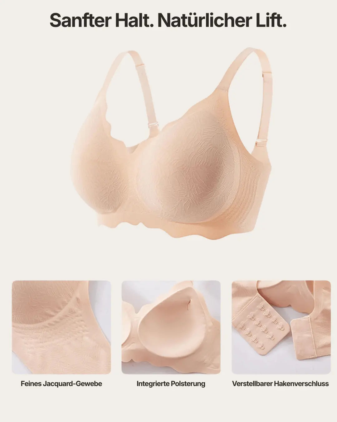 AirFit Komfort-BH Elegance — ohne Bügel
