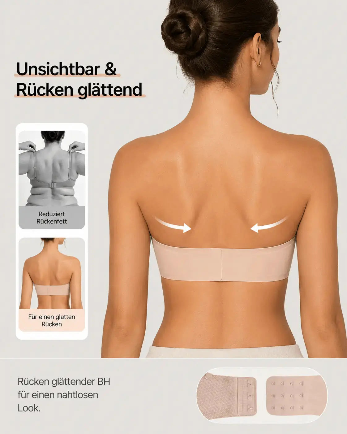 AirFit Trägerloser Komfort-BH — ohne Bügel